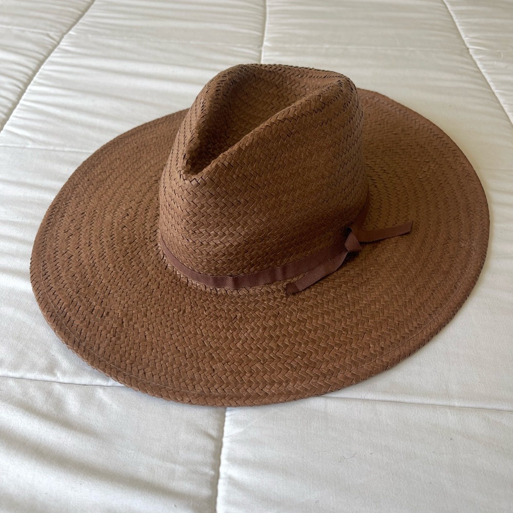 Brixton Brown Straw Hat